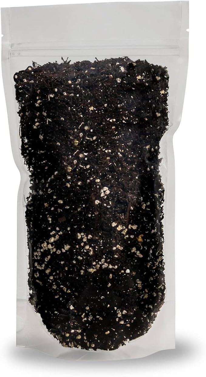 Gardenera Fern + Perlite Soil Mix for Repotting and Planting Succulents and Cactuses - 3 Quart Bag