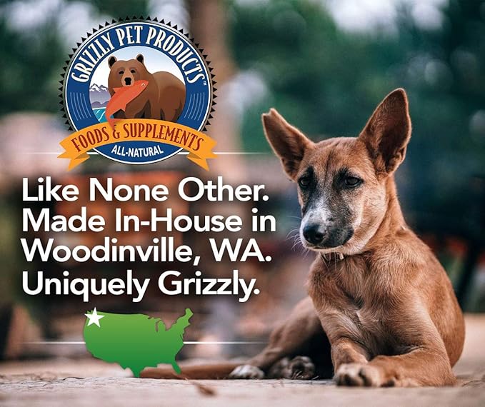 Grizzly Pet ProductsAlgal Plus Omega 3-6-9 Food Supplement for Dogs and Cats, 16 Ounce Bottle