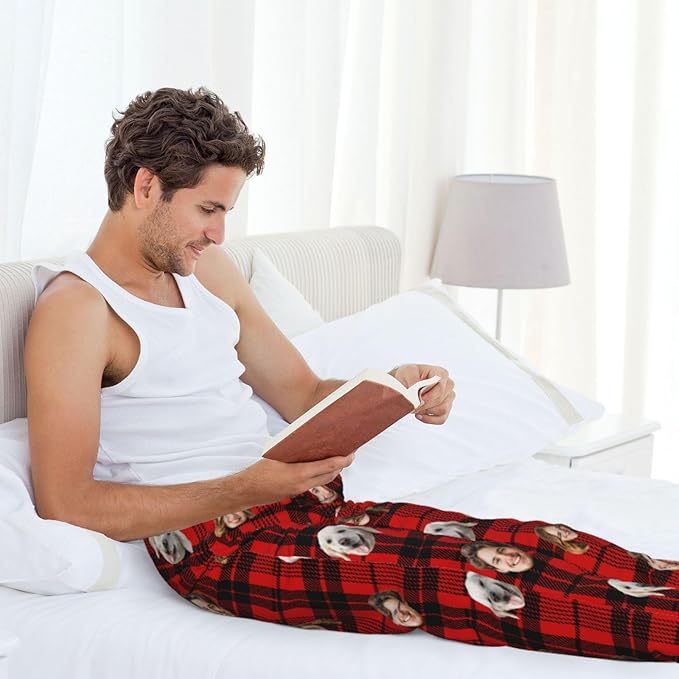 Personalized Pajama Pants For Men Women Custom Pajama Pants With Face Custom Face Pajamas Funny Customized Gifts