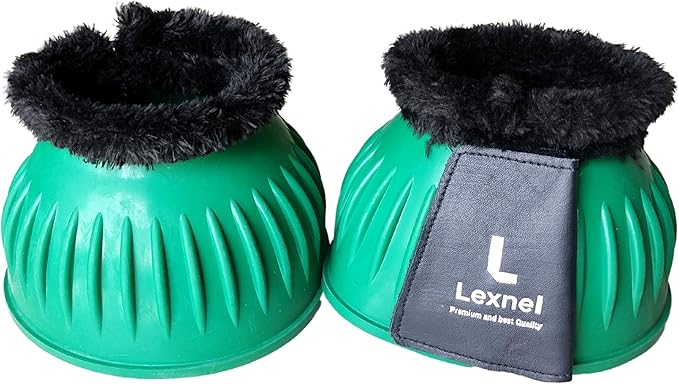 Rubber Bell Boots, Durable Bell Boots for Horse – Superior Hoof Protection and Comfort (1 Pair)