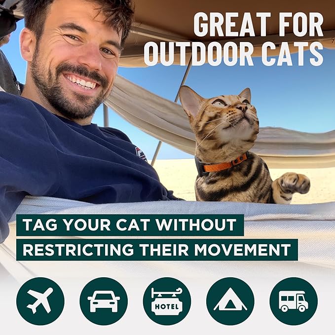 OutdoorBengal Red Breakaway Kitten Collar - Ultra Safe Quick Release Cat Collar for Small Kittens Under 6 Months – Soft-Padded, Lightweight, Adjustable, Thin and Comfortable, No Bell (Red, Kitten)