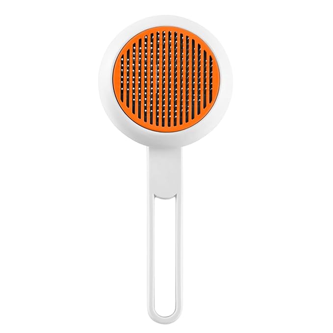 Cat Brush with Release Button, Pet Grooming Brushes for Shedding, Suitable for Long and Short Haired Cats and Dogs, Easy to Remove Removes Loose Undercoat