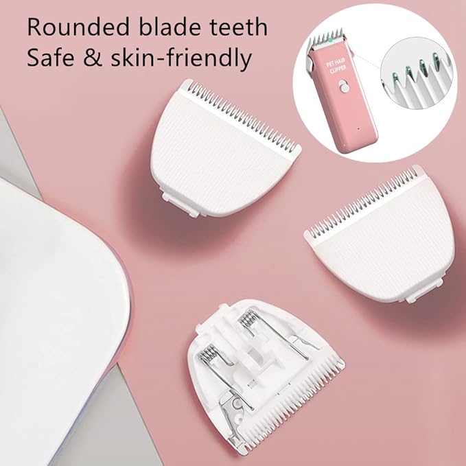 Replacement for Pet Clippers,3 Packs Replacement Blades for Waterproof Cordless Grooming Kits,3 PCs of Replacement Blades for Dog Shavers TB006