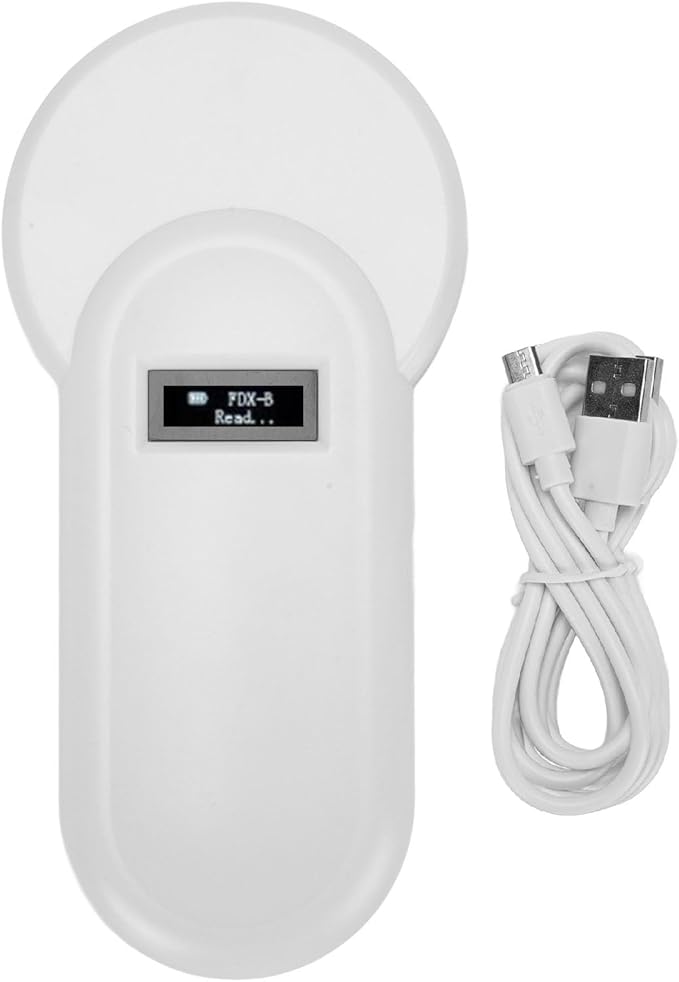 GOWENIC 134.2KHZ Pet Chip Scanner Efficient Technology Integration for Dogs and Cats ISO11784 5 FDX B Decoding 6.5 X 3.15 X 0.79 in