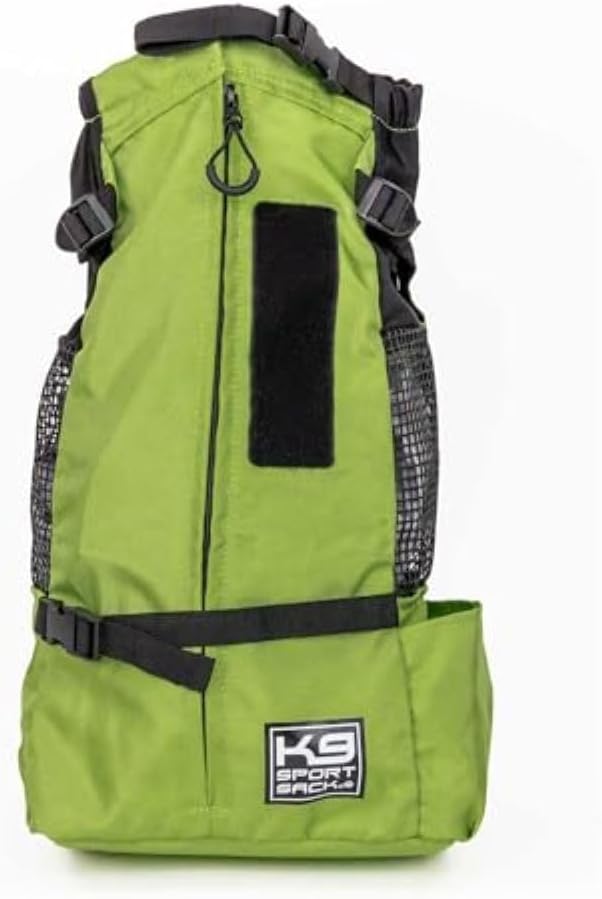 K9 Sport Sack Trainer - Small, Greenery - Ideal for Dogs with 13-16” Back Length - Backpack-Style Training Carrier - Meant for Quick, Non-Strenuous Activities