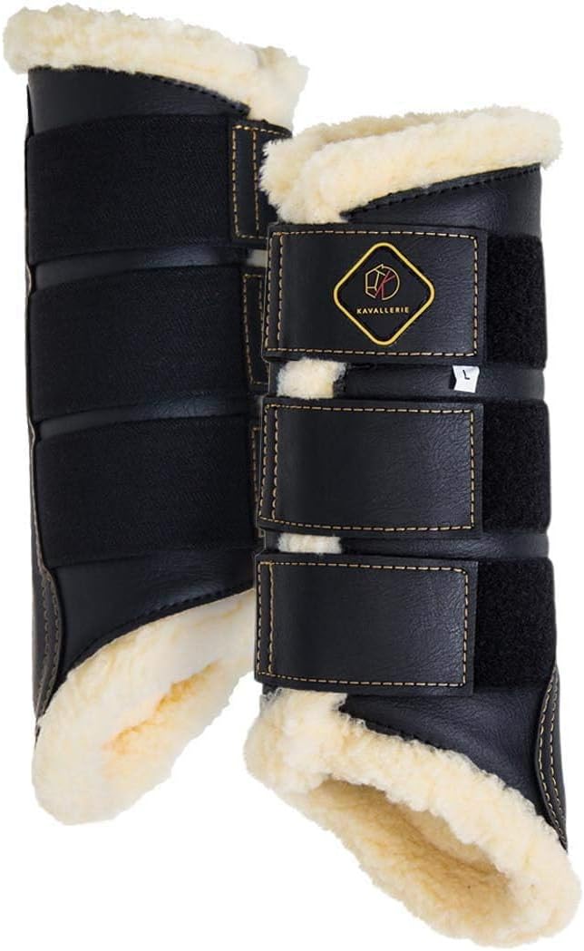 Kavallerie Classic Tendon Boots, Impact-Absorbing Material, Breathable & Evenly Distribute Pressure, Protect Tendon and Ligaments, Anti-Slip, Anti- Sore and Moisture Repellant Show Jumping Boots
