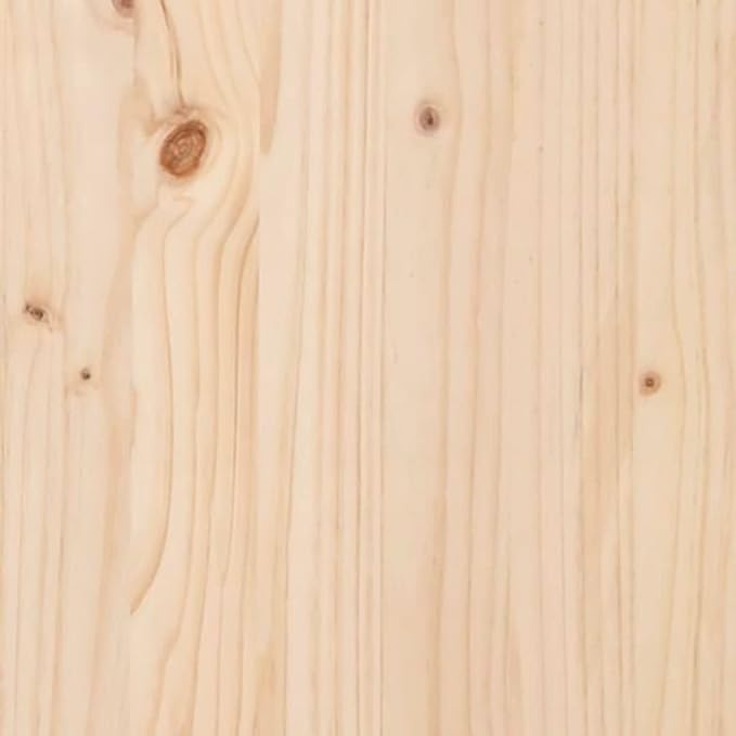 Solid Pinewood Dog Bed Frame for Medium Breeds, Natural Untreated Pine Finish, Sturdy Indoor Pet Furniture with Minimalist Design for Bulldogs and Cocker Spaniels
