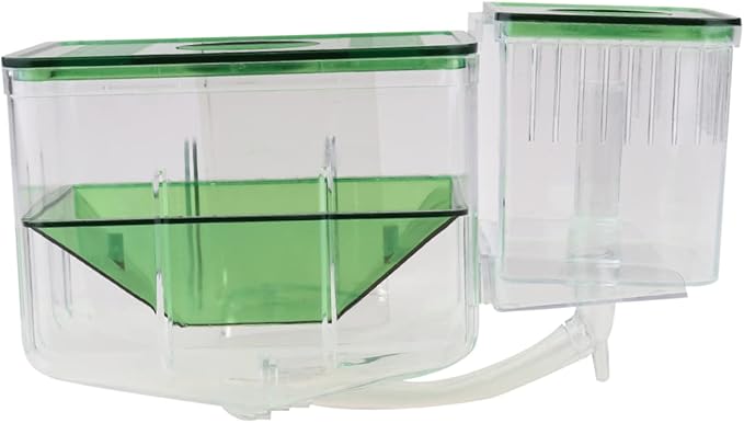 Fish Tank Breeding Box Acrylic Isolation Tank for Pregnant Young Fish Perfect for Guppy Breeding and Egg Protection