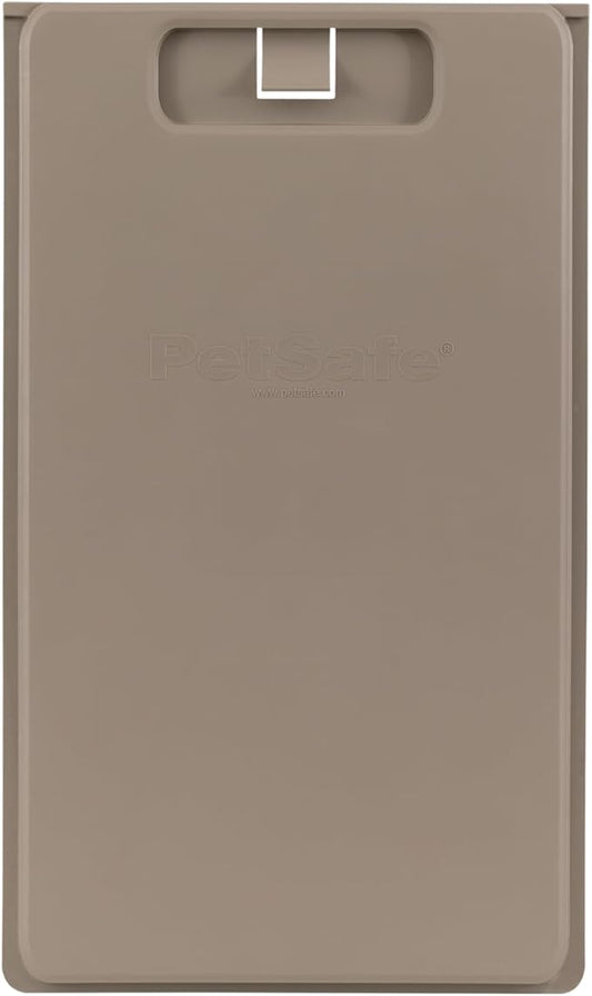 PetSafe Closing Panel Pet Door Cover - Restrict Pet Access - Durable Plastic Cover - Rust-Proof - Easy to Use - Large