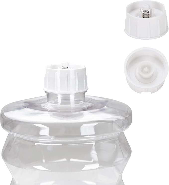 RIZZARI Automatic Pet Waterer Bottle Cap for Gravity Pet Feeder, Easy to Install and Clean