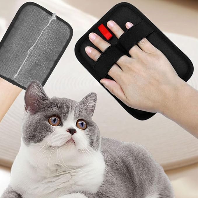 Pet Hair Removal Glove, Electrostatic Pet Hair Removal Gloves, 2025 Newly Upgraded, Reusable Hair Remover for Couch, Furniture, Carpet,Car Seat, Animal Fur Removal Tool, 1-PCS