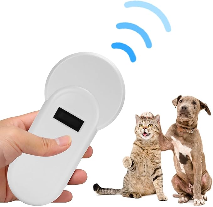 GOWENIC 134.2KHZ Pet Chip Scanner Efficient Technology Integration for Dogs and Cats ISO11784 5 FDX B Decoding 6.5 X 3.15 X 0.79 in