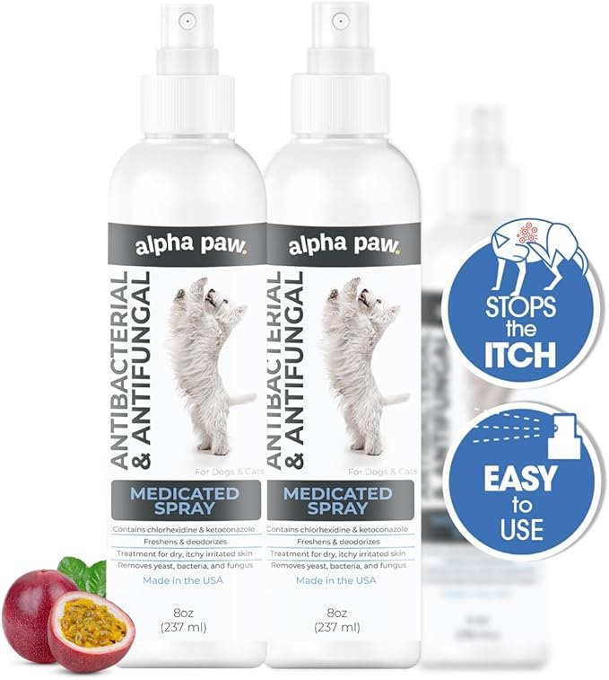Smiling Paws Pets Advanced Spray for Cats & Dogs Spray 8oz 2 Pack