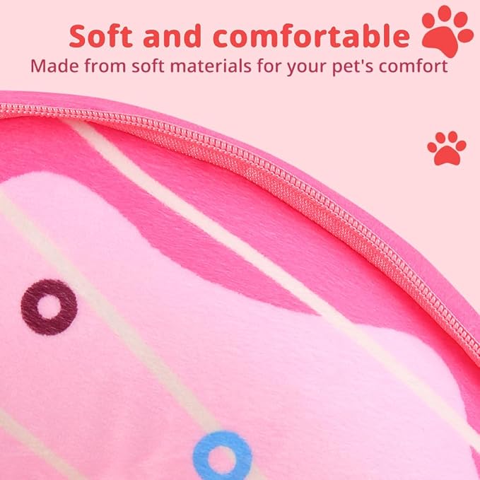 Soft Dog Cone Collar, Inflatable Donut Cones Alternative After Surgery with Anti-Lick Shield, for Large/Medium/Small Dogs to Stop Licking, Elizabethan Neck Ecollars of Shame, Comfy Pillow Recovery, S