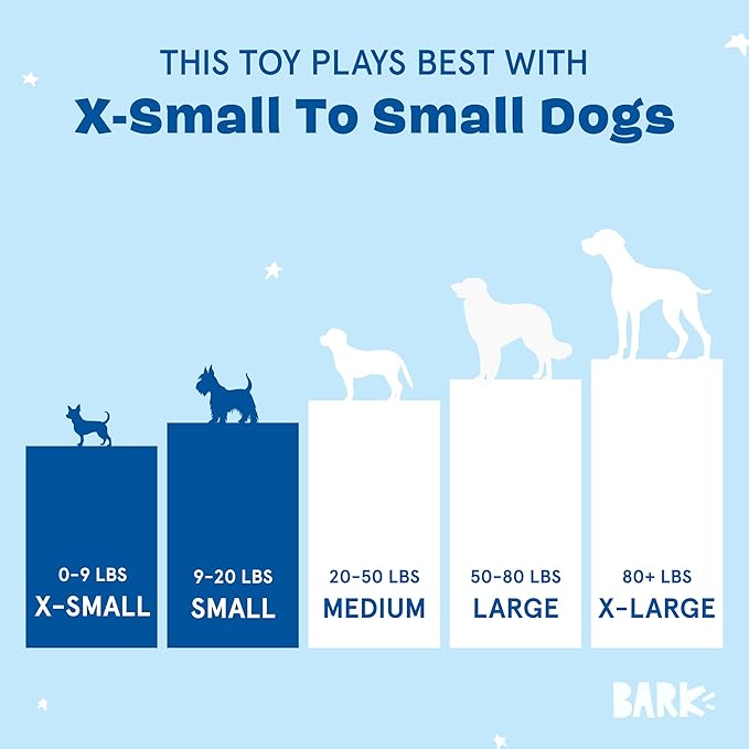 Barkbox Wild Berry Bunch Multi Part Toy for Dogs and Puppies - Small Breeds
