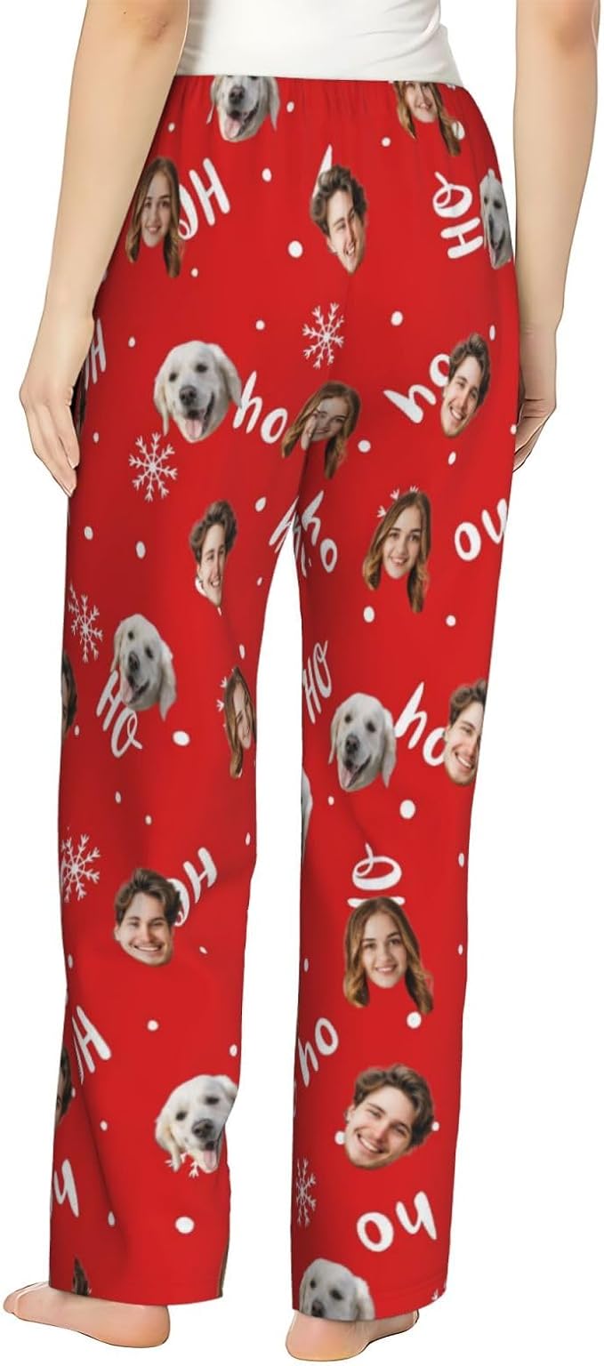 Personalized Pajama Pants For Men Women Custom Pajama Pants With Face Custom Face Pajamas Funny Customized Gifts