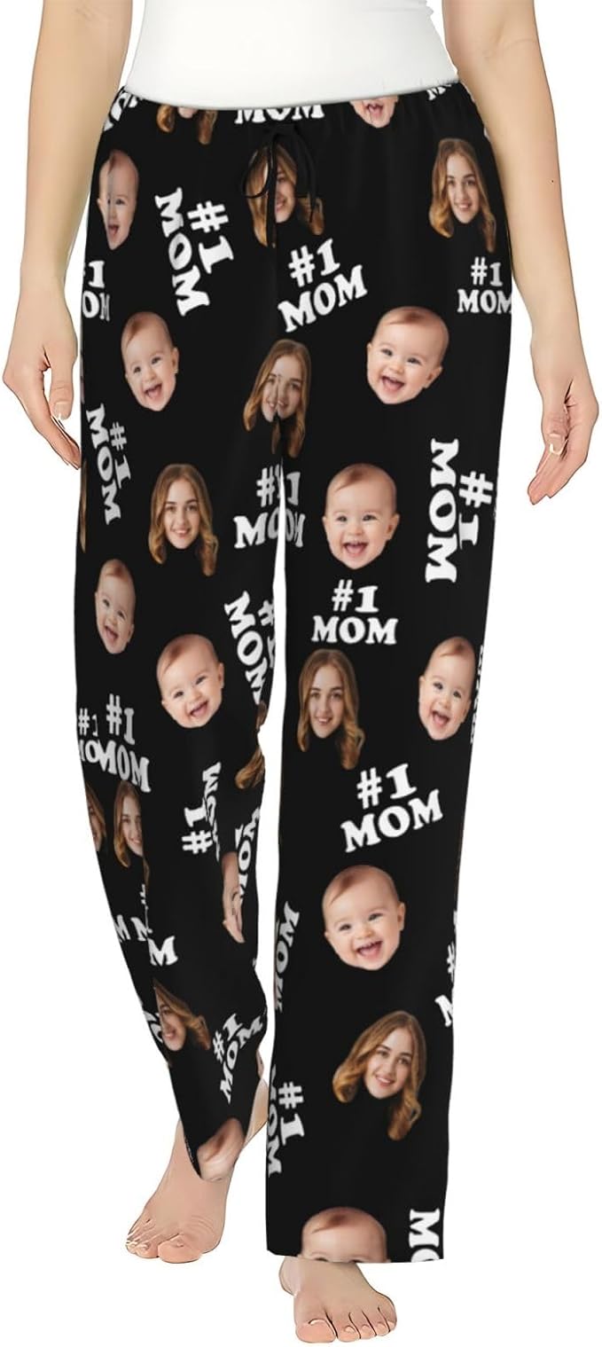 Personalized Pajama Pants For Men Women Custom Pajama Pants With Face Custom Face Pajamas Funny Customized Gifts