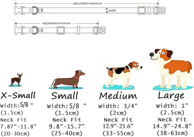 Dog Collar with Bohemia Floral Tribal Geometric Patterns - Soft Ethnic Style Collar Adjustable for Small Medium Large Dogs(Floral Purple,M)