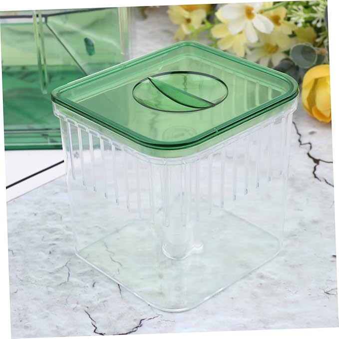 Fish Tank Breeding Box Acrylic Isolation Tank for Pregnant Young Fish Perfect for Guppy Breeding and Egg Protection