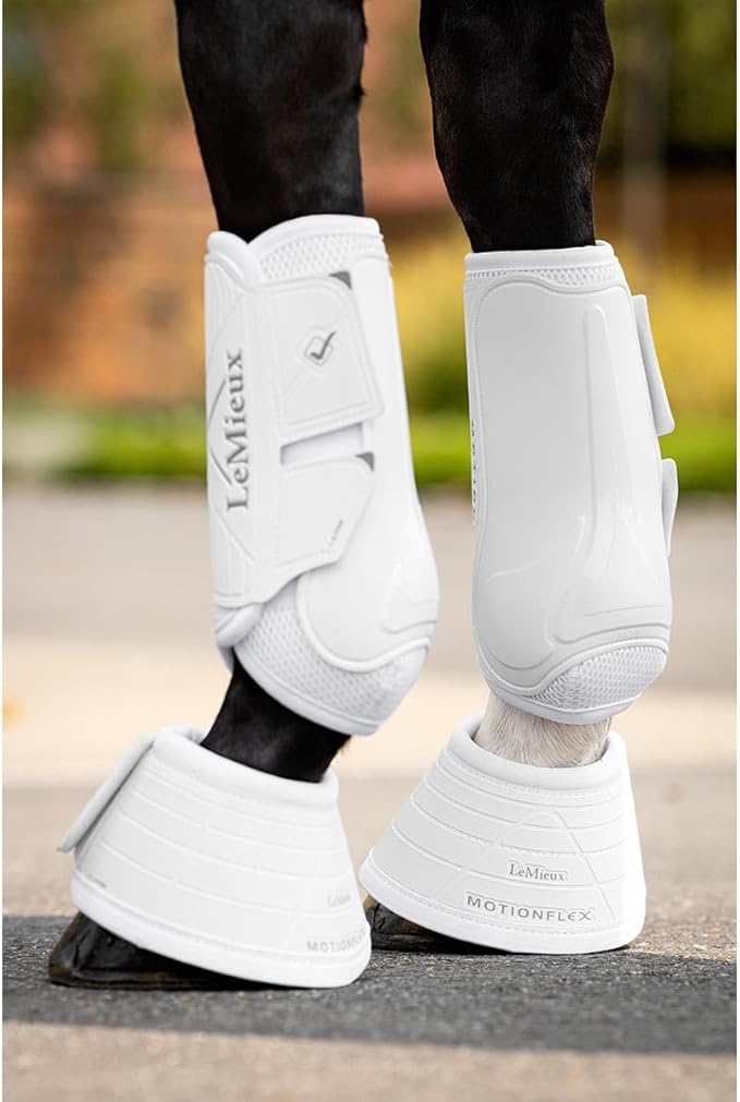 LeMieux Motionflex Overreach Horse Boots - Over Reach or Bell Boots for Horses - Protective Gear and Training Equipment