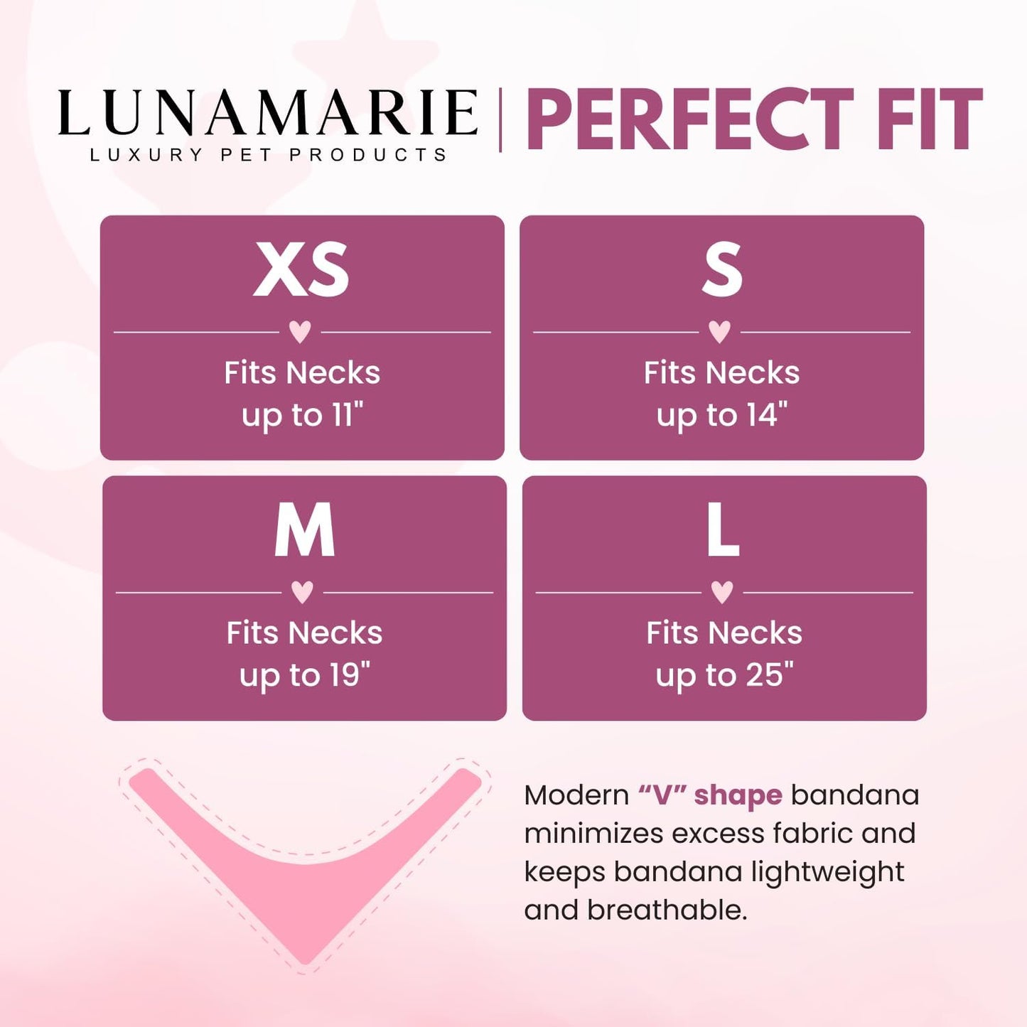 LunaMarie - Luxury Dog Bandanas - Puppy Bandanas Cat Accessories | Premium & Silky Fabric | 100% Handmade Quality | Custom Shape Dual Layered Reversible Small, Medium, Large Cat Scarf (Sophie, Medium)