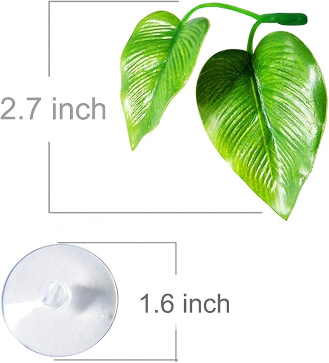 CousDUoBe 3 Pack Betta Fish Leaf Pad Improves Betta's Health by Simulating The Natural Habitat - Natural, Organic, Comfortable Rest Area for Fish Aquarium Ornaments