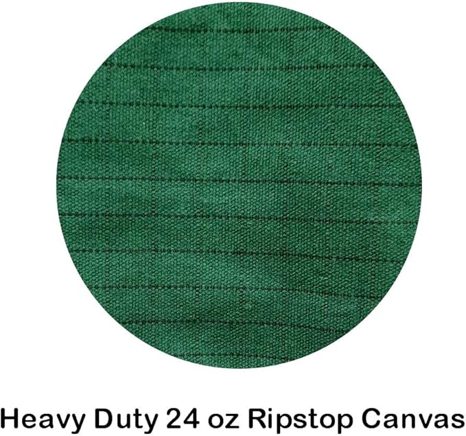 Derby Originals Large 24 OZ Canvas Horse Hay Bag 2 Sided Combo Design X Wide Gusset and 6 Month Warranty