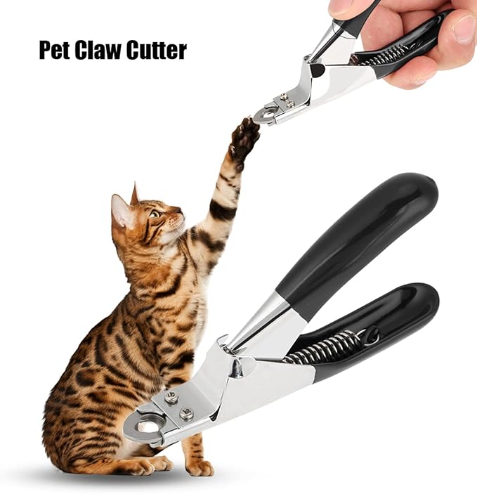 Estink Dog Cat Nail Clippers, Professional Pet Claw Trimmer Pet Dog Cat Dedicated Nail Scissors Toe Claw Shear Clippers Trimmer Cutter Dog Toes Cutter Grooming Tool for Tiny Dog Cat