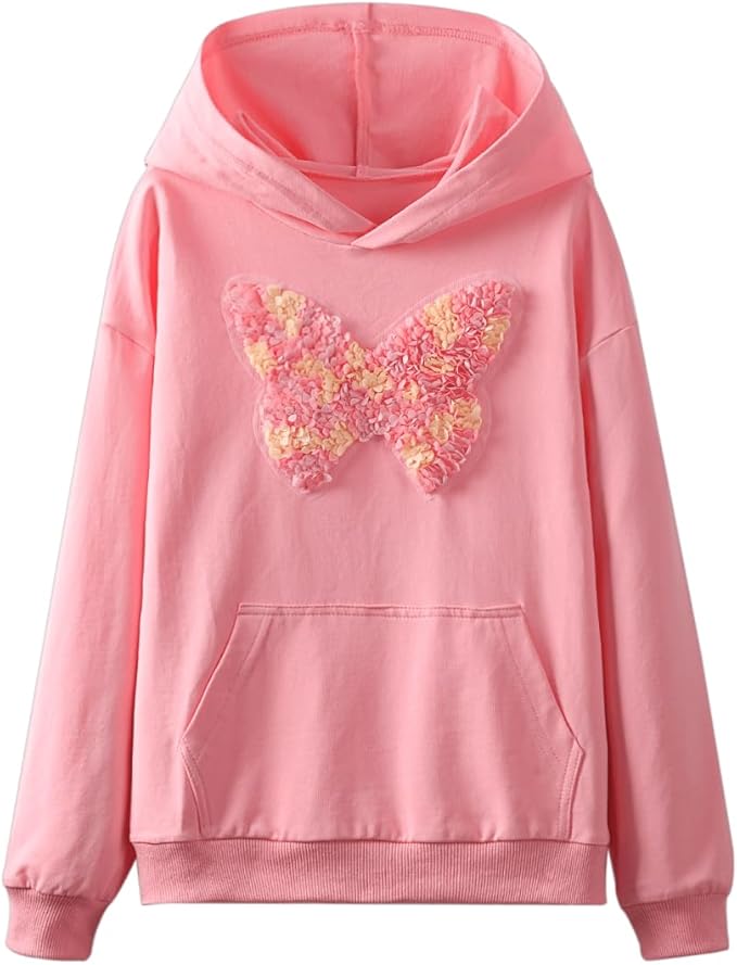 WELAKEN Sweatshirts for Girls Toddler & Kids II Little Girl's Pullover Tops Sweaters & Hoodies