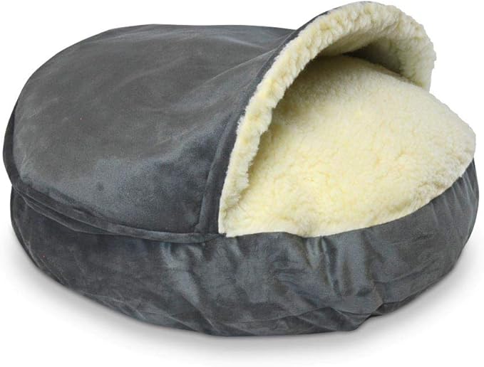 Snoozer Luxury Orthopedic Cozy Cave Pet Bed, Showdog Collection, Extra Large - Palmer Dove