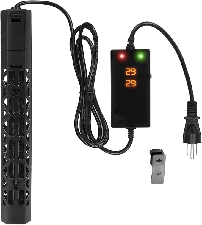 800w Aquarium Heater, Submersible Fish Tank Heater,Intelligent Frequency Conversion with Over-Temperature Protection and Automatic Power-Off When Leaving Water for