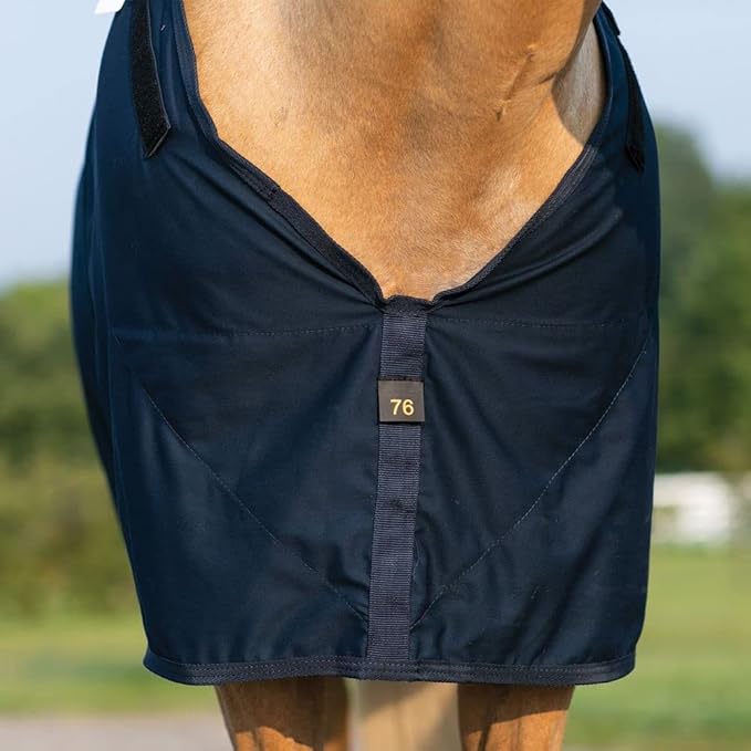 Original Cutback Horse Sheet | Poly-Cotton Material | Deep V Close Front Waterproof Horse Sheet | Durable Horse Blankets & Sheets | Horse Sheets for Low Withers