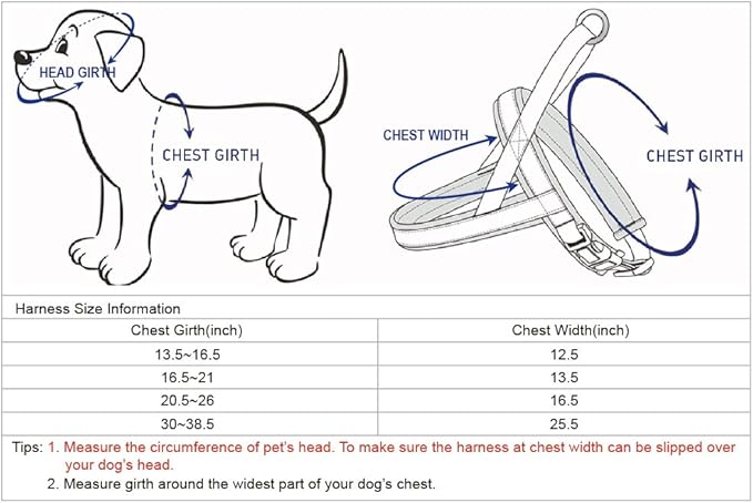 Blueberry Pet 4 Colors Soft & Comfy 3M Reflective Jacquard Padded Dog Harness, Chest Girth 16.5" - 21", Marsala Red, Small, Adjustable Harnesses for Dogs
