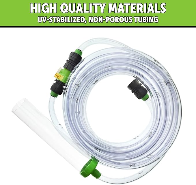 Python No Spill Clean and Fill Aquarium Maintenance System, Gravel Cleaner and Water Changer, 100 Foot