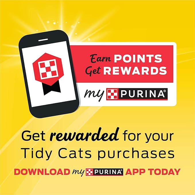 Purina Tidy Cats Tidy Care Alert Cat Health Monitoring Non Clumping Cat Litter with Silica Crystals - 8 lb. Bag