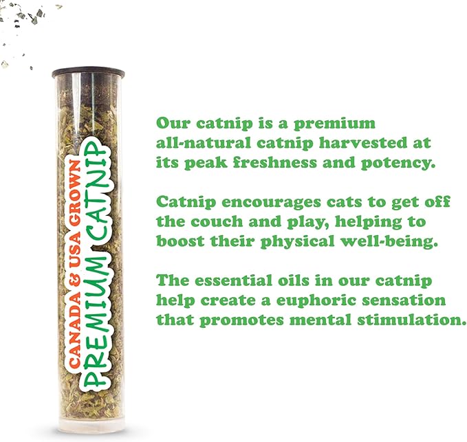 Meowijuana Kicker Toy for Cats | Get Kickin' Rainbow | Refillable Kicker Catnip Toy | Promotes Play and Cat Health | Includes Potent Hand Harvested Catnip Grown in North America