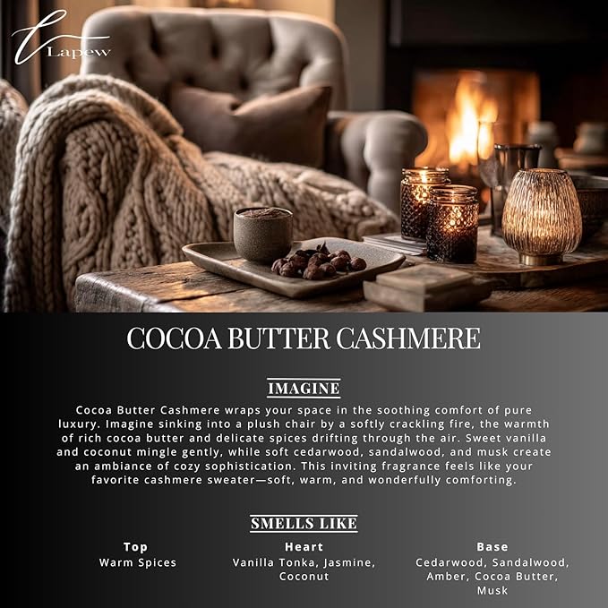 Cocoa Butter Cashmere Carpet Freshener Powder: Powerful Odor Eliminator for Home, Upholstery Deodorizer, Carpet Deodorizer, Pet Urine, Cat Litter Box - Cocoa Butter Cashmere Fragrance.