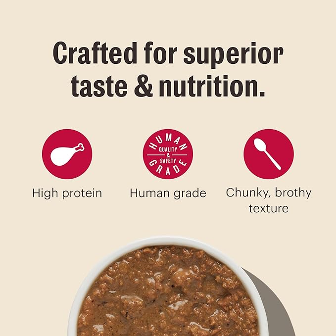 The Honest Kitchen Grain Free Minced Salmon & Cod in Fish Broth Gravy Wet Cat Food, 2.8 oz x12