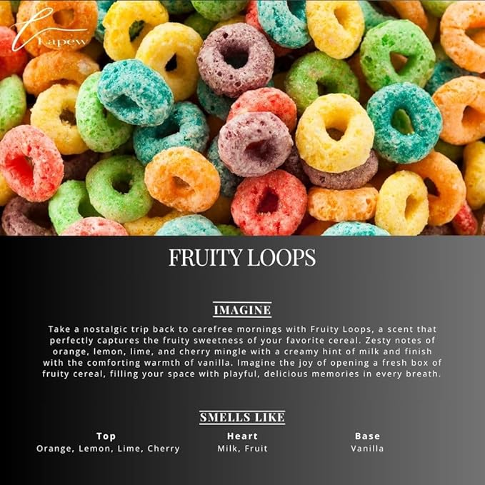 Fruity Loops Carpet Freshener Powder: Powerful Odor Eliminator for Home, Upholstery Deodorizer, Carpet Deodorizer, Pet Urine, Cat Litter Box - Fruity Loops Fragrance.