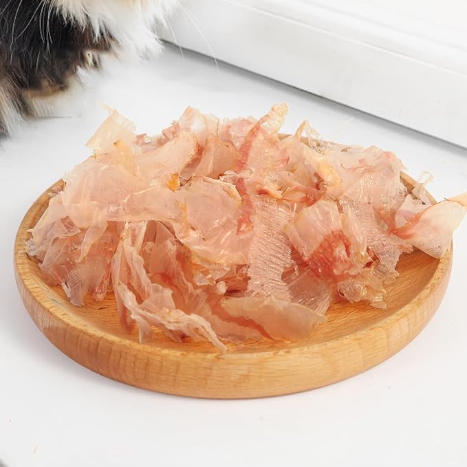 Purrfectpaws Premium Dried Bonito Flakes: Delicious Treats for Dogs & Cats - All-Natural and High in Protein - 1.4oz Bag