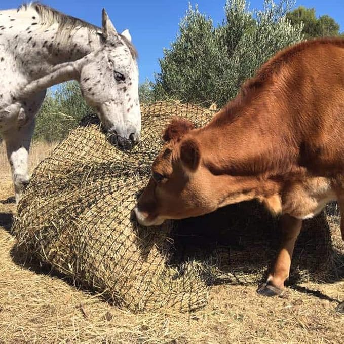 Aoneky Bale Hay Net -Average Feed Haynet for Horses