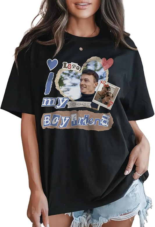 Custom Bootleg Rapper Graphic Tees Shirt – Retro 90s Vintage Style, Personalized Gift for Girlfriend, Birthday, Valentine