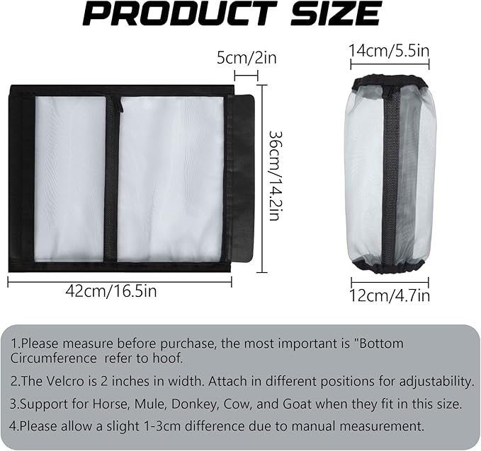 All-Purpose Fine Mesh Horse Fly Boots Breathable Anti-Fly Leggings with Sturdy Support Strips Reduce Annoying Stomping & 360°Leg Protection Durable Easy-Clean Material 4-Pack Lavender Purple