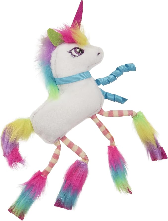 SmartyKat Dazzle Unicorn Crinkle Plush Catnip Cat Toy
