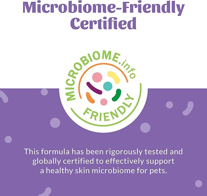 SKOUT'S HONOR Pet Probiotic Deodorizer Spray- Hydrating Daily-Use with Avocado Oil & Omega-3s, Microbiome Friendly Certified, Paraben & Sulfate-Free, 97% Natural, 8oz, Lavender, 2-Pack