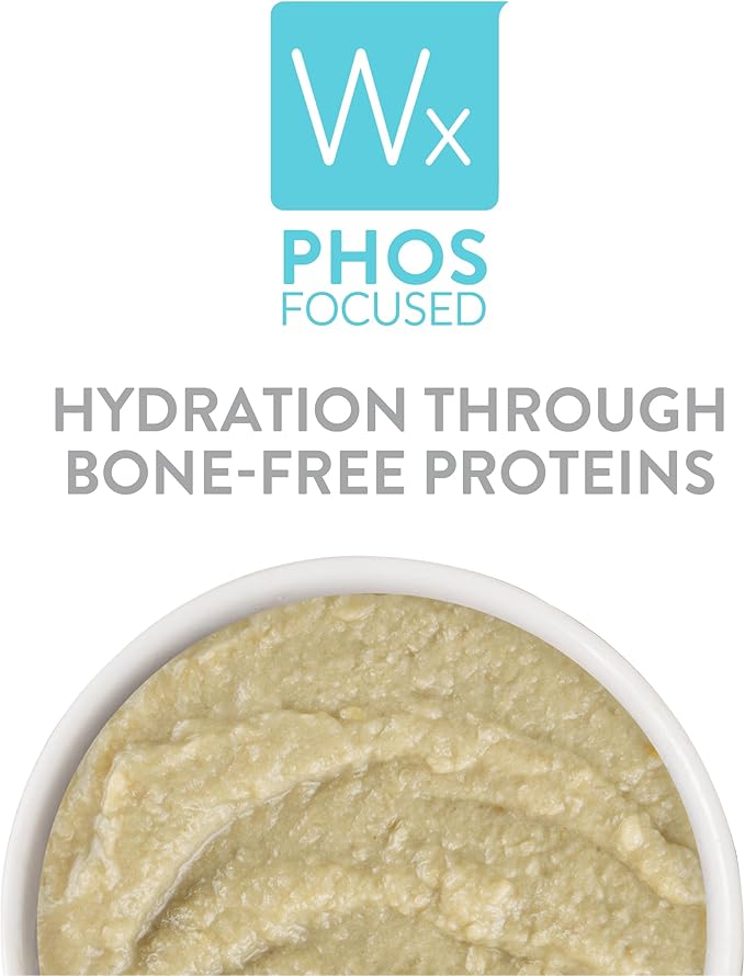 Weruva Wx Phos Focused, Tilapia & Tuna Formula in a Hydrating purée, 3oz Can (Pack of 12)