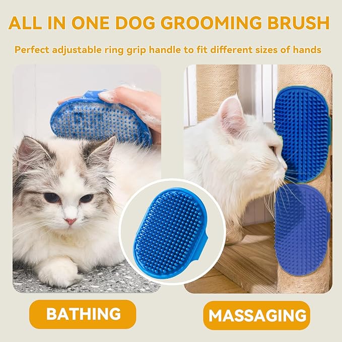 Pet Hair Removal Glove,Pet Hair Remover for Cat & Dog,New Upgraded Electrostatic Gloves Pet Hair,Reusable Electro Static Pet Hair Remover Electrostatic Gloves & Dog Hair Collector Keychain