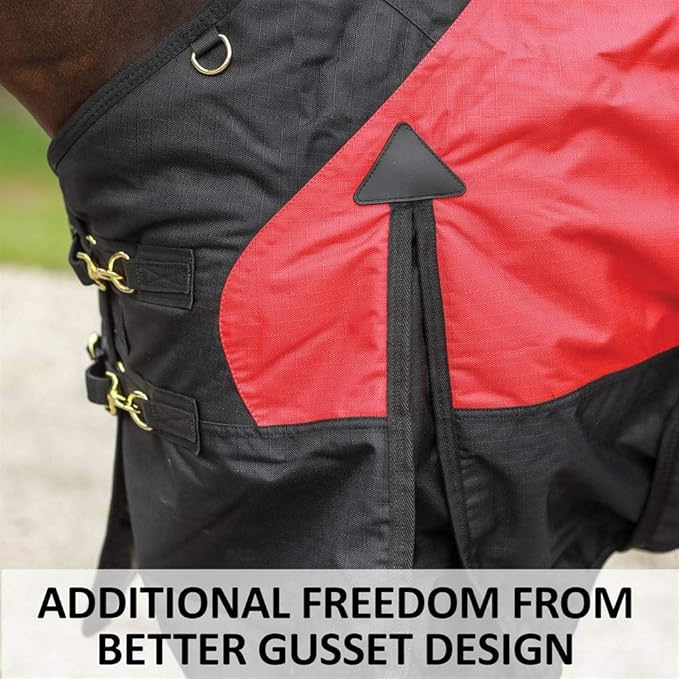 STORM SHIELD Contour Collar Classic II Horse Turnout Blanket | Bellyband Closure | Horse Blankets for Winter Waterproof | Weather Protection | Winter Horse Blanket