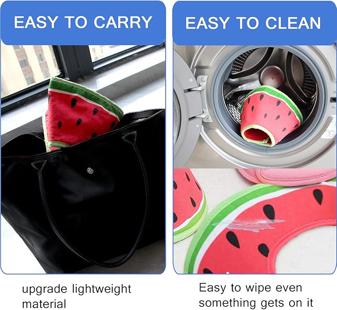 Soft Dog Cone, Lightweight Elizabethan Collar for Dogs, Adjustable Soft Cones for Dogs/Cats to Stop Licking After Surgery, Cute Watermelon Cone of Shame Alternatives for Pets (X-Large)
