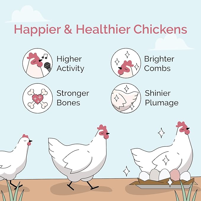 Mile Four Chick Grit for Baby Chicks - Chickens Age 0-8 Weeks, 100% Natural Mineral Chick Grit Quartzite, Poultry Grit Digestive Aid, USA Mined, 50 lb